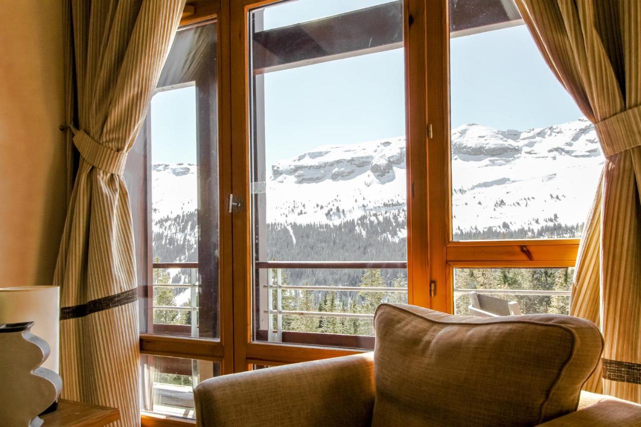Private Penthouse 2-Bed Apartment, Ski In And Out In 5* Flaine Residence Esterno foto