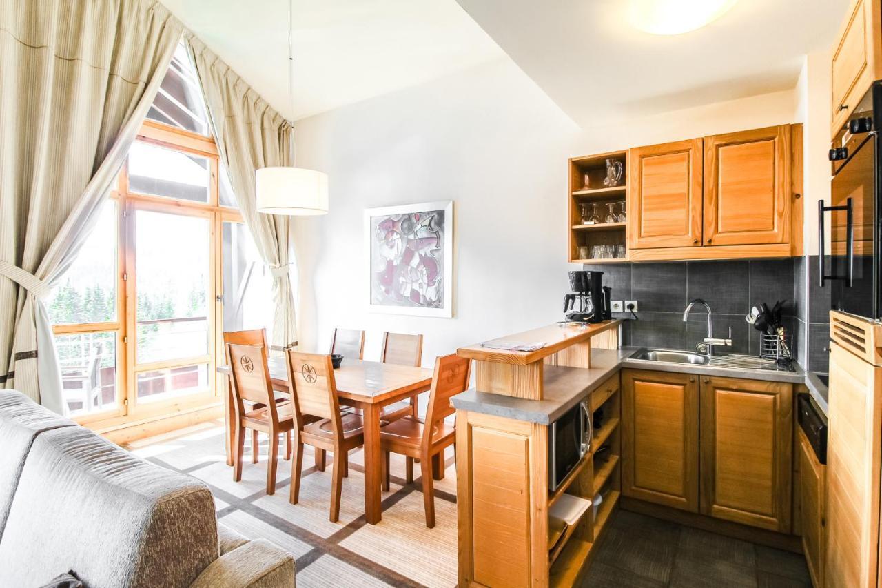 Private Penthouse 2-Bed Apartment, Ski In And Out In 5* Flaine Residence Esterno foto