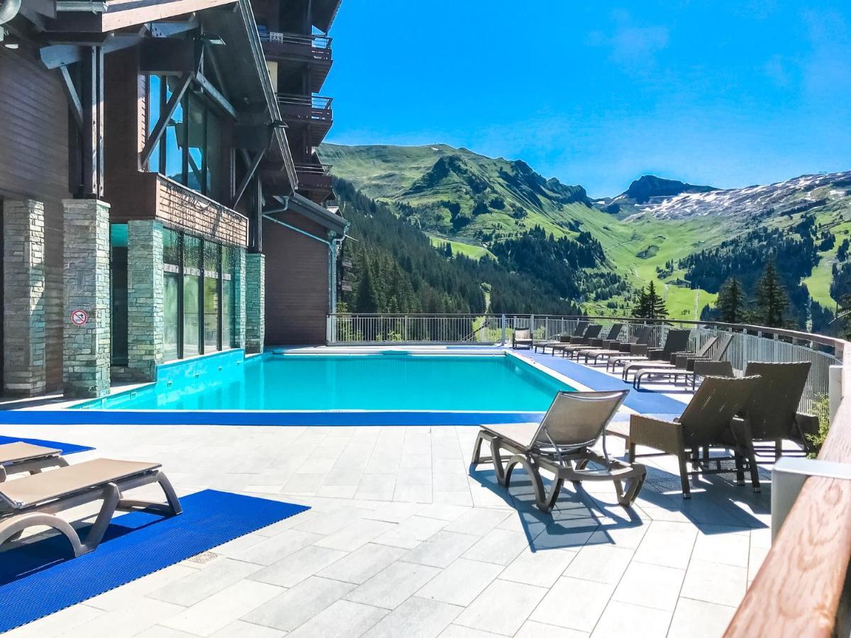 Private Penthouse 2-Bed Apartment, Ski In And Out In 5* Flaine Residence Esterno foto