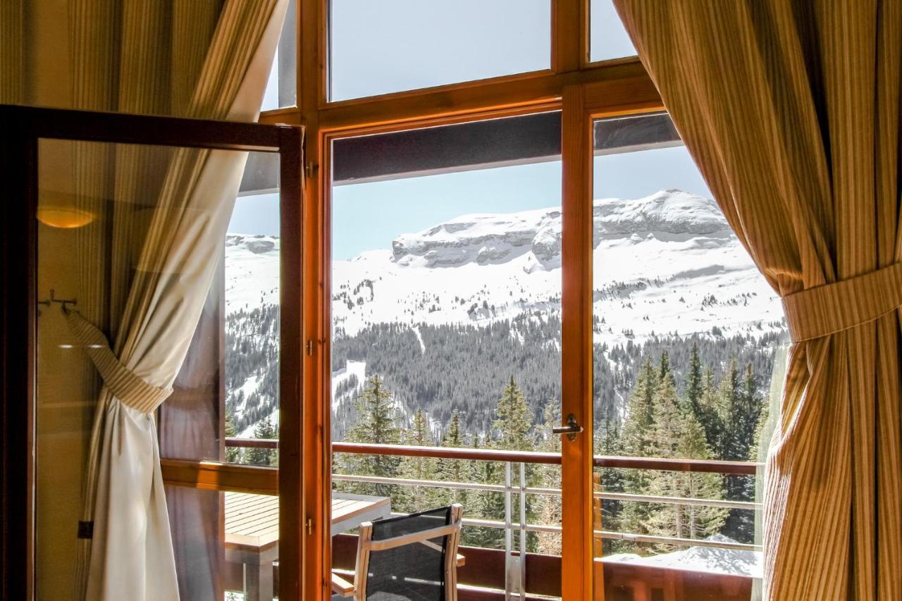 Private Penthouse 2-Bed Apartment, Ski In And Out In 5* Flaine Residence Esterno foto