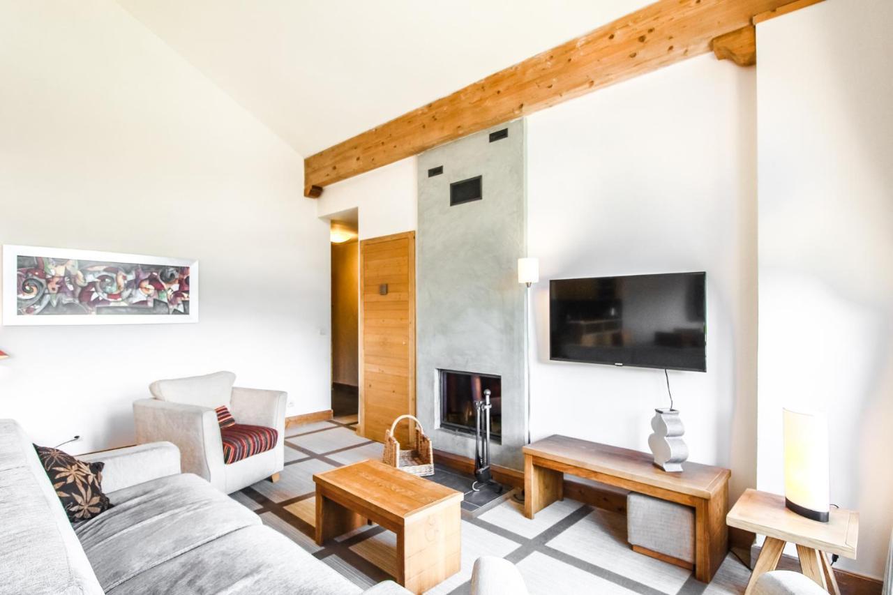 Private Penthouse 2-Bed Apartment, Ski In And Out In 5* Flaine Residence Esterno foto