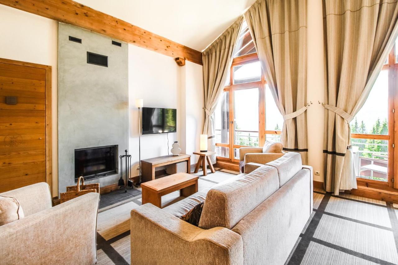 Private Penthouse 2-Bed Apartment, Ski In And Out In 5* Flaine Residence Esterno foto