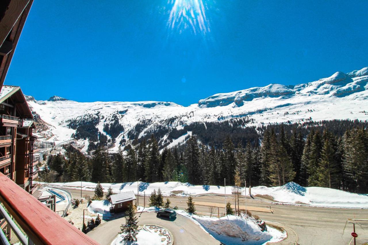 Private Penthouse 2-Bed Apartment, Ski In And Out In 5* Flaine Residence Esterno foto