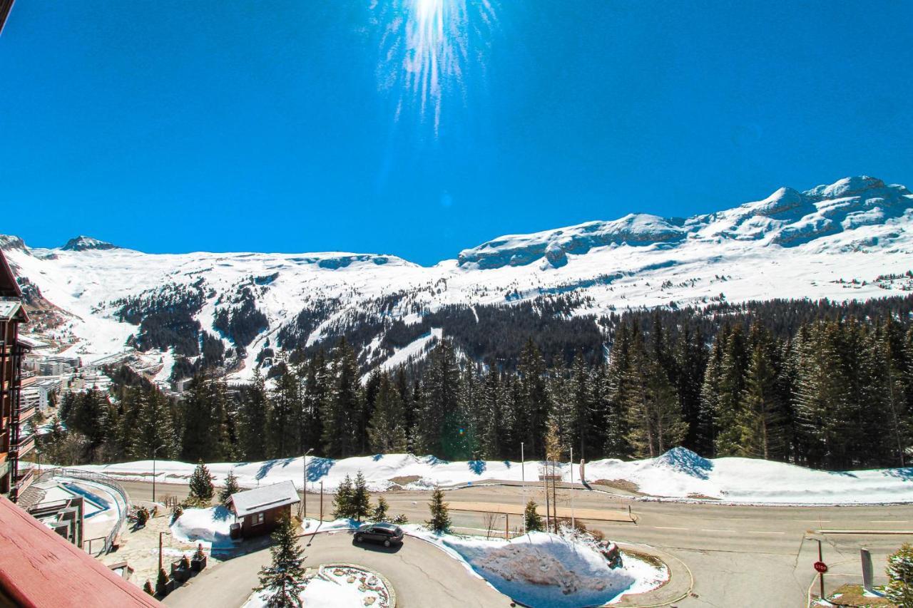 Private Penthouse 2-Bed Apartment, Ski In And Out In 5* Flaine Residence Esterno foto